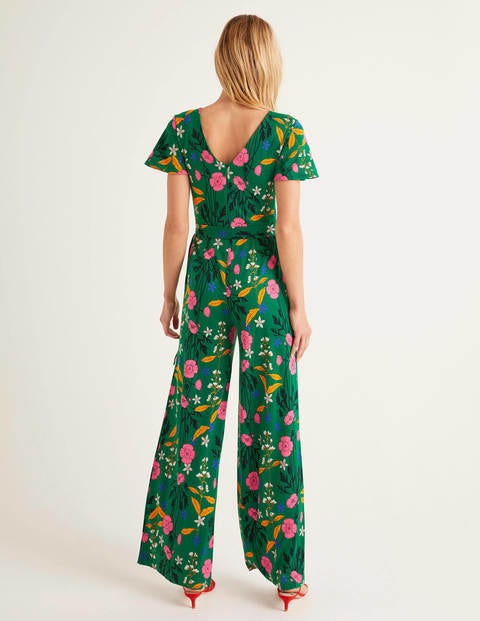 Camille Ponte Jumpsuit - Forest, Garden Charm Camille Ponte Jumpsuit - Forest, Garden Charm