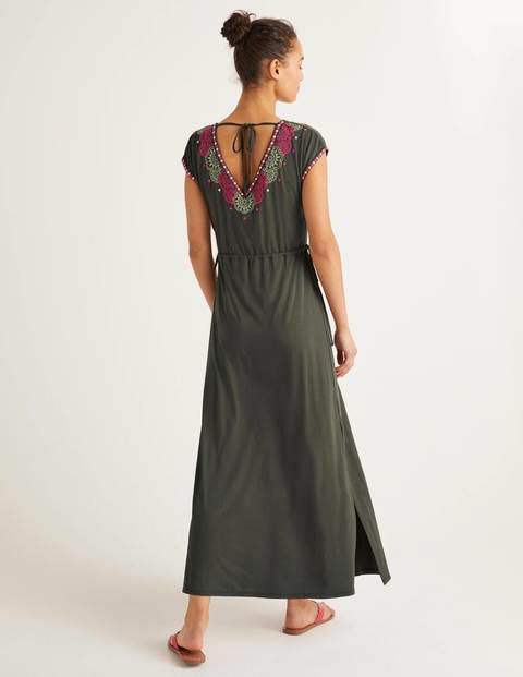 marcia embroidered maxi dress