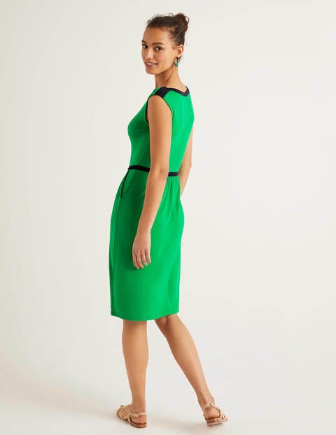 Eleanor Jersey Dress - Rich Emerald Eleanor Jersey Dress - Rich Emerald