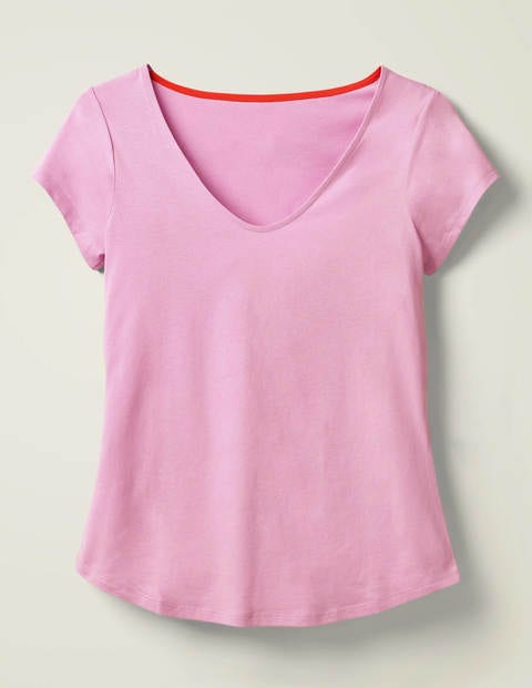 Superweiches T-Shirt Mit Flügelärmeln - Weidenröschen Superweiches T-Shirt Mit Flügelärmeln - Weidenröschen