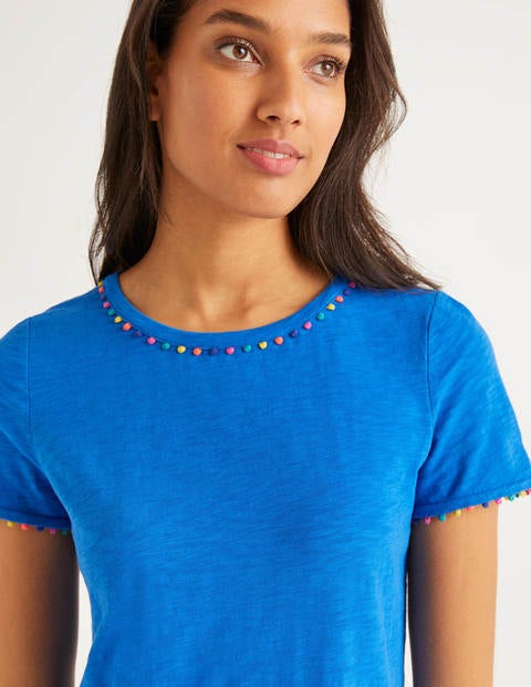 Charlie Jersey T-Shirt Dress - Bold Blue Charlie Jersey T-Shirt Dress - Bold Blue