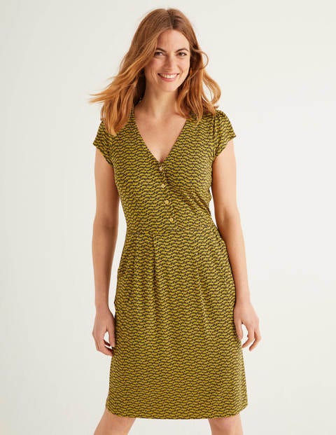 Alberta Jersey Dress - Tuscan Sun, Pretty Petal Alberta Jersey Dress - Tuscan Sun, Pretty Petal