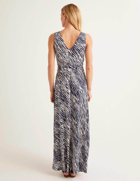 Sienna Jersey Maxi Dress - Navy, Safari Sienna Jersey Maxi Dress - Navy, Safari