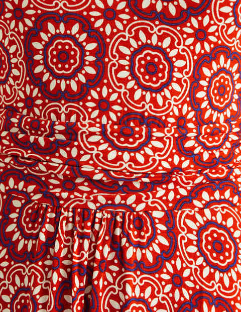 Sienna Jersey Maxi Dress - Post Box Red, Sun Tile Sienna Jersey Maxi Dress - Post Box Red, Sun Tile