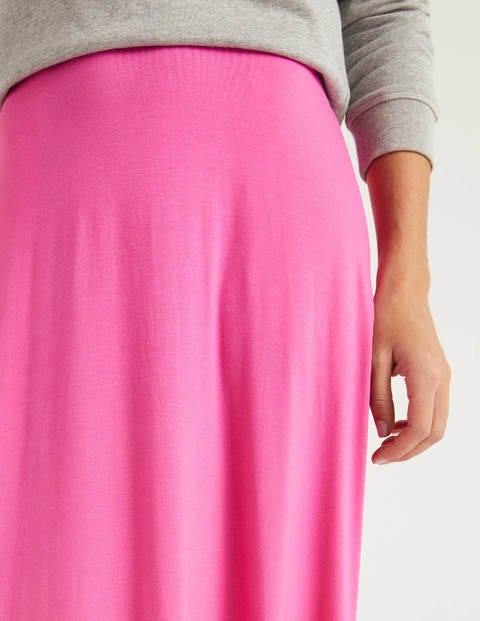 Jersey Maxi Skirt - Pop Pansy Jersey Maxi Skirt - Pop Pansy