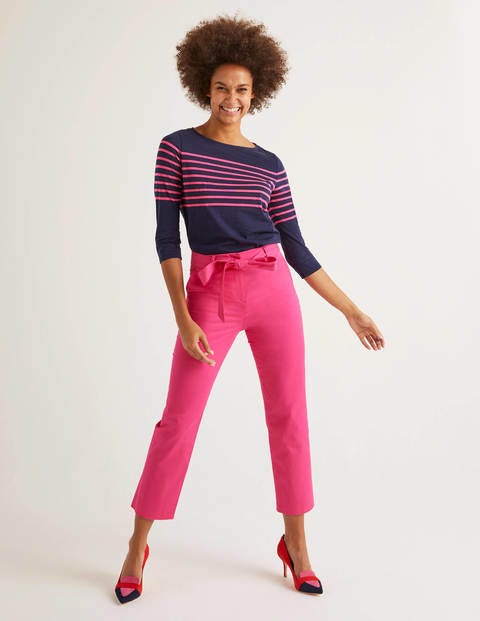 Dolores Jersey Breton - Navy/Festival Pink Dolores Jersey Breton - Navy/Festival Pink