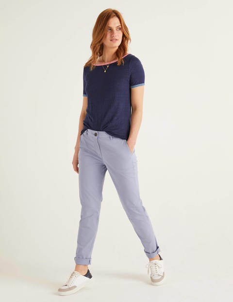 Cornelia Linen Tee - Navy Cornelia Linen Tee - Navy