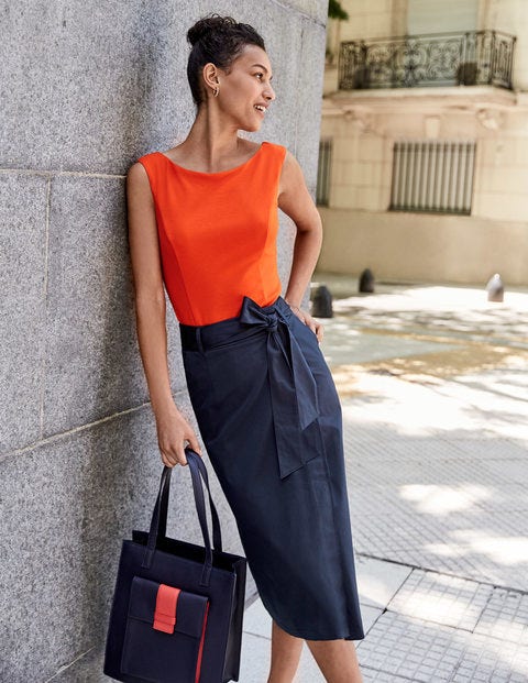 Ettie Ponte Top - Orange Sunset Ettie Ponte Top - Orange Sunset