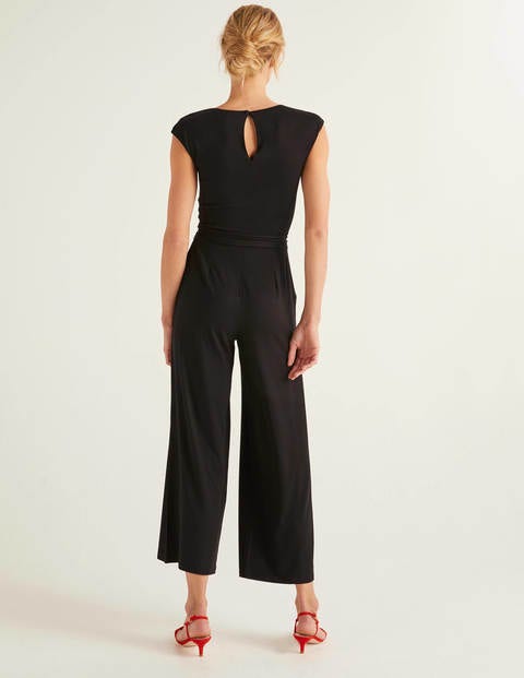 Corinne Jersey Jumpsuit - Black Corinne Jersey Jumpsuit - Black