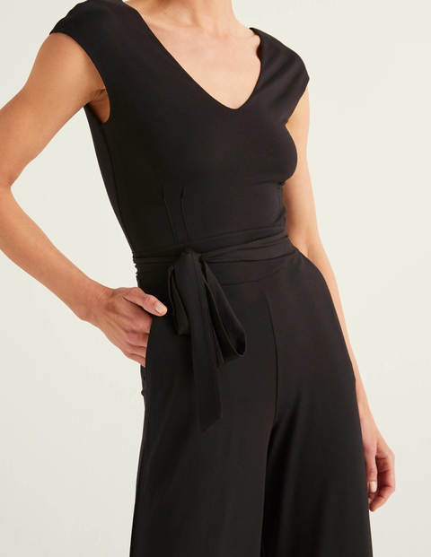 Corinne Jersey Jumpsuit - Black Corinne Jersey Jumpsuit - Black