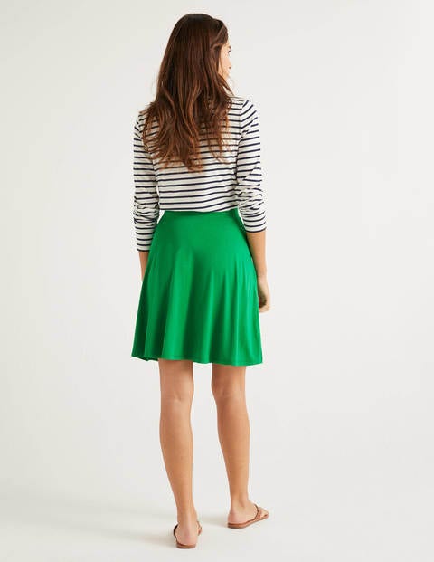 Edie Jersey Skirt - Rich Emerald Edie Jersey Skirt - Rich Emerald