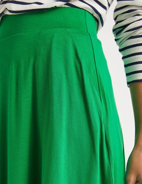 Edie Jersey Skirt - Rich Emerald Edie Jersey Skirt - Rich Emerald