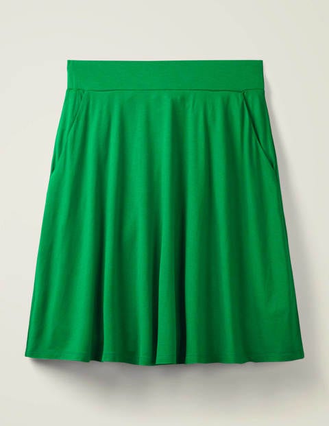 Edie Jersey Skirt - Rich Emerald Edie Jersey Skirt - Rich Emerald