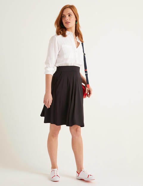 Jupe Edie en jersey - Noir Jupe Edie en jersey - Noir