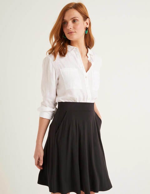 Jupe Edie en jersey - Noir Jupe Edie en jersey - Noir