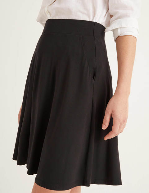 Edie Jersey Skirt - Black Edie Jersey Skirt - Black