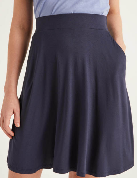 Edie Jersey Skirt - Navy Edie Jersey Skirt - Navy