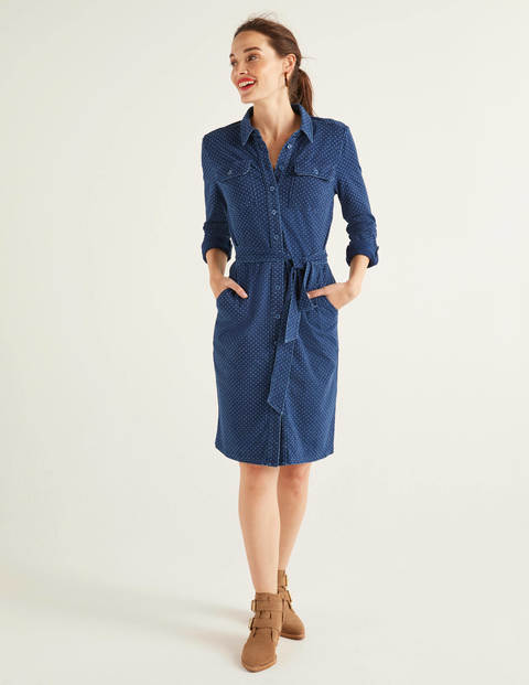 boden jersey shirt dress