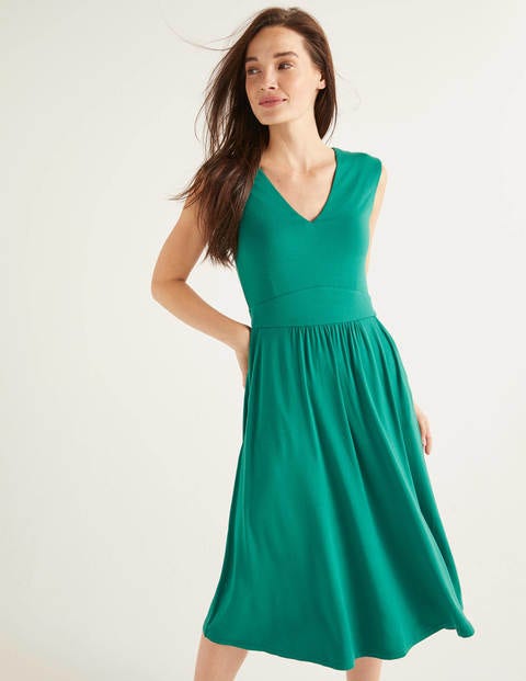 Odilie Jerseykleid - Waldgrün Odilie Jerseykleid - Waldgrün