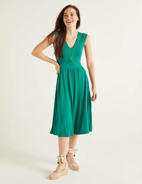 Odilie Jerseykleid - Waldgrün Odilie Jerseykleid - Waldgrün