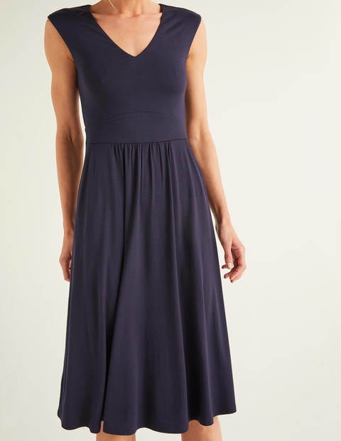 Robe Odilie en jersey - Bleu marine Robe Odilie en jersey - Bleu marine