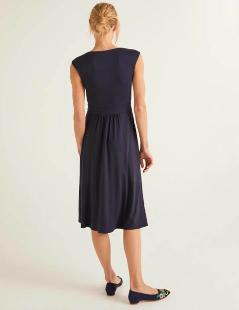 Robe Odilie en jersey - Bleu marine Robe Odilie en jersey - Bleu marine