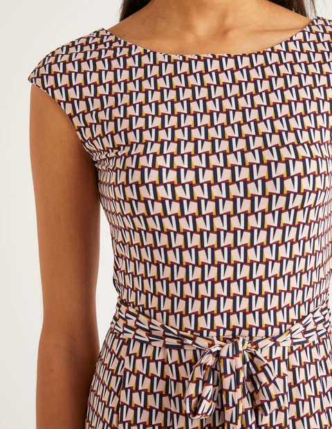 Esmeralda Jersey Dress - Milkshake, Facade Small Esmeralda Jersey Dress - Milkshake, Facade Small