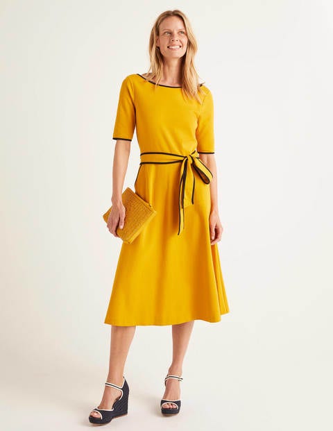 Ruby Ponte Midi Dress - Tuscan Sun Ruby Ponte Midi Dress - Tuscan Sun