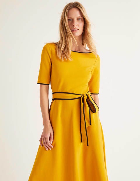 Ruby Ponte Midi Dress - Tuscan Sun Ruby Ponte Midi Dress - Tuscan Sun