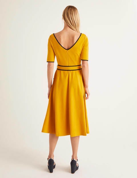 Ruby Ponte Midi Dress - Tuscan Sun Ruby Ponte Midi Dress - Tuscan Sun