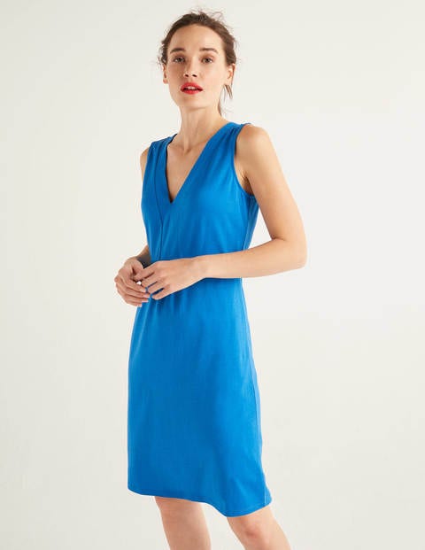 Eden Jersey Dress - Bold Blue Eden Jersey Dress - Bold Blue