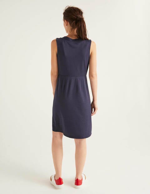 Eden Jersey Dress - Navy Eden Jersey Dress - Navy