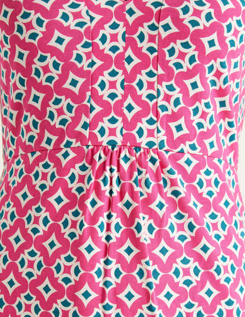 Eden Jersey Dress - Party Pink, Diamond Drop Eden Jersey Dress - Party Pink, Diamond Drop
