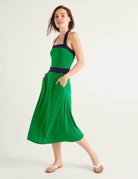 Santorini Jersey Dress - Rich Emerald Santorini Jersey Dress - Rich Emerald