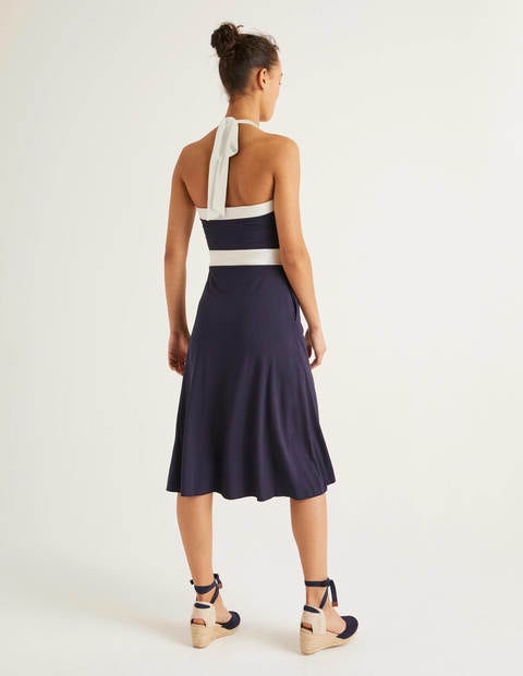 Santorini Jersey Dress - Navy Santorini Jersey Dress - Navy
