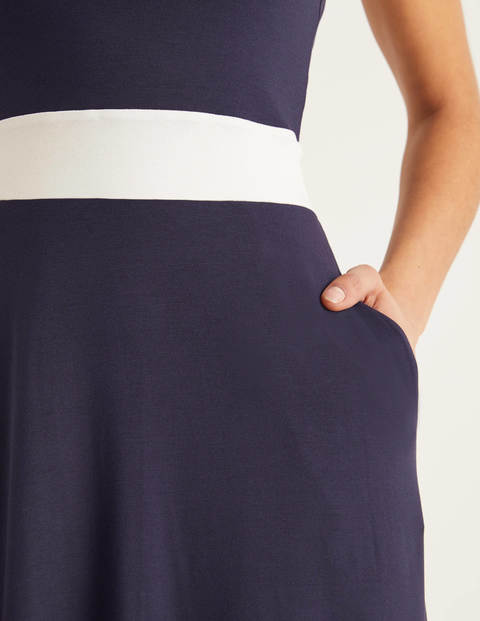Santorini Jersey Dress - Navy Santorini Jersey Dress - Navy