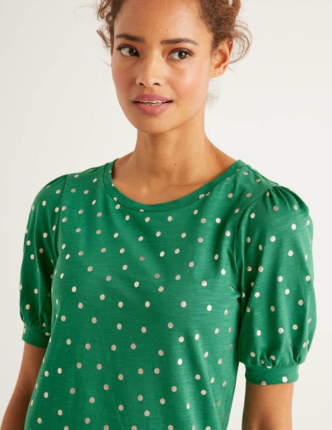 polka dot t shirt dress