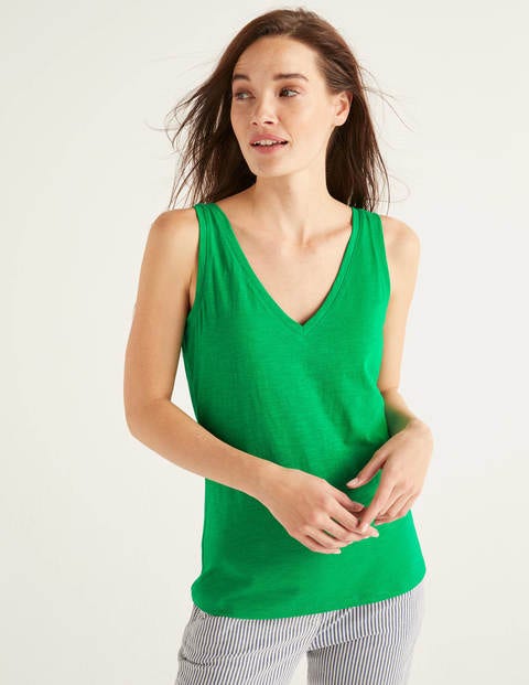 The Cotton Tank - Rich Emerald The Cotton Tank - Rich Emerald