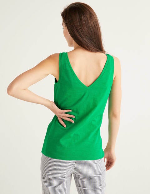 The Cotton Tank - Rich Emerald The Cotton Tank - Rich Emerald