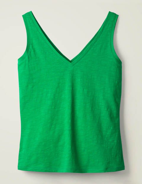 The Cotton Tank - Rich Emerald The Cotton Tank - Rich Emerald
