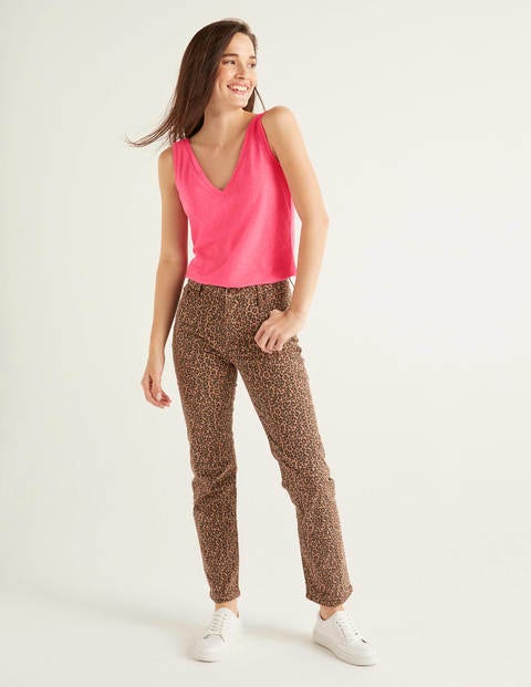 The Cotton Tank - Bright Camellia The Cotton Tank - Bright Camellia