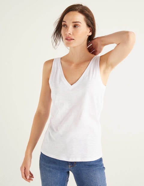 The Cotton Tank - White The Cotton Tank - White