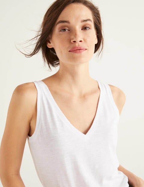 The Cotton Tank - White The Cotton Tank - White