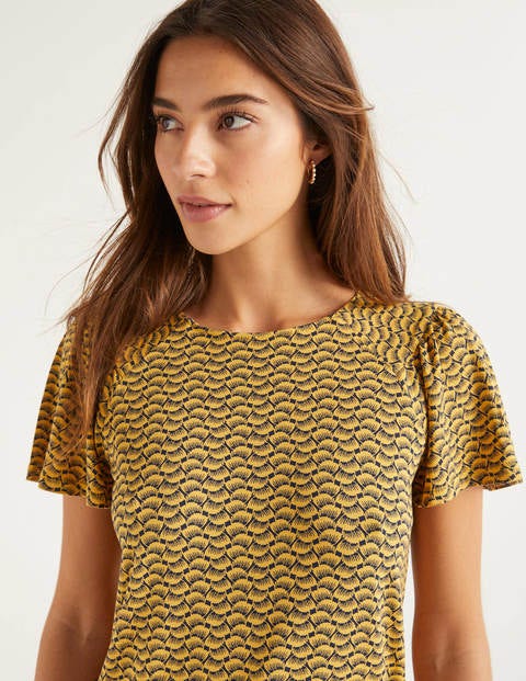 Charlotte Jersey Top - Tuscan Sun, Pretty Petal Charlotte Jersey Top - Tuscan Sun, Pretty Petal