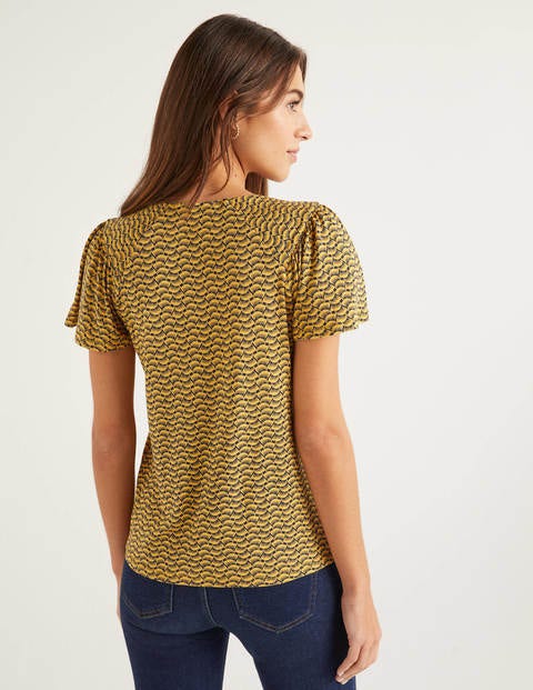 Charlotte Jersey Top - Tuscan Sun, Pretty Petal Charlotte Jersey Top - Tuscan Sun, Pretty Petal