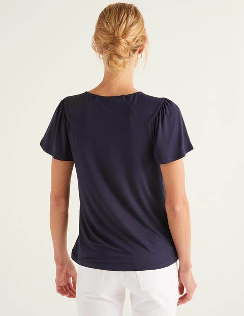 Charlotte Jersey Top - Navy Charlotte Jersey Top - Navy