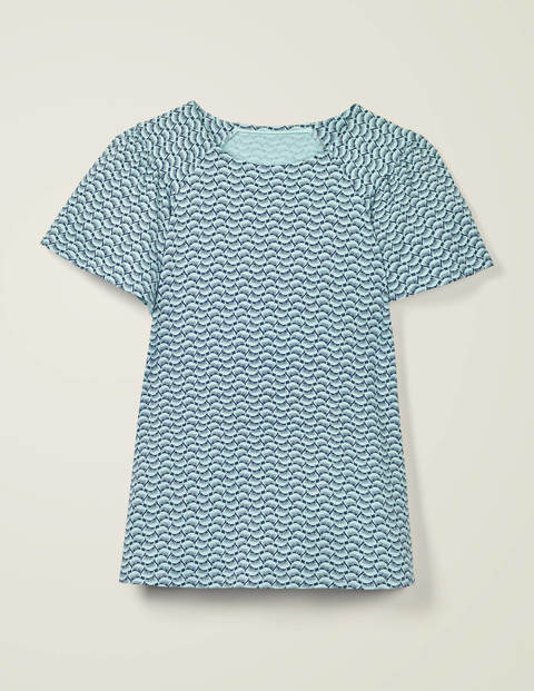 Charlotte Jersey Top - Light Surf, Pretty Petal Charlotte Jersey Top - Light Surf, Pretty Petal