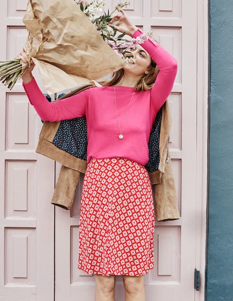 Eldon Baumwollpullover - Helles Pink Eldon Baumwollpullover - Helles Pink