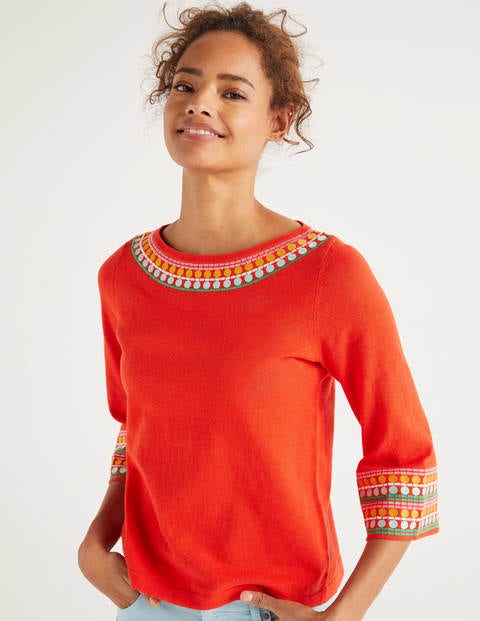 orange jumper womens uk