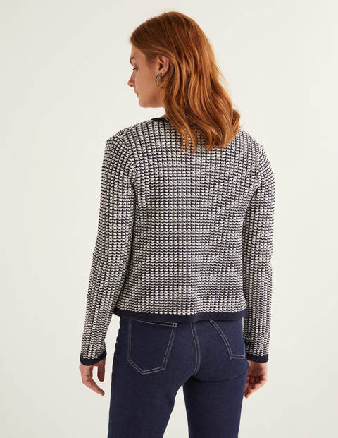 Cranbrook Cotton Cardigan - Navy Cranbrook Cotton Cardigan - Navy